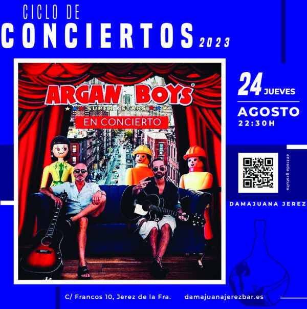 Ciclo de conciertos 2023 en Damajuana.