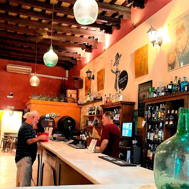 tabanco damajuana jerez bar tapa