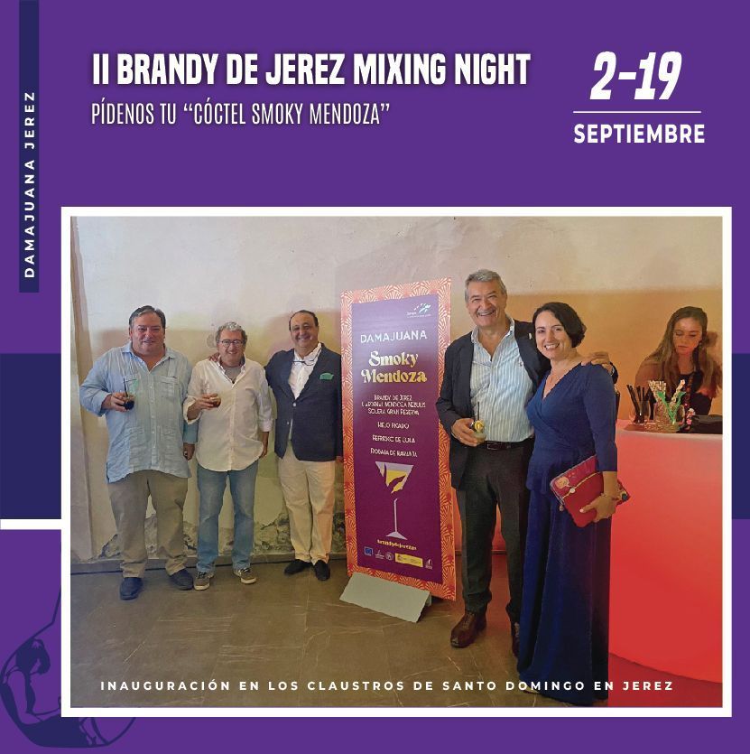 Damajuana jerez bar y el evento II Brandy de Jerez Mixing Night