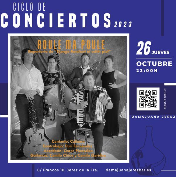 Damajuana concierto musica en directo Jerez