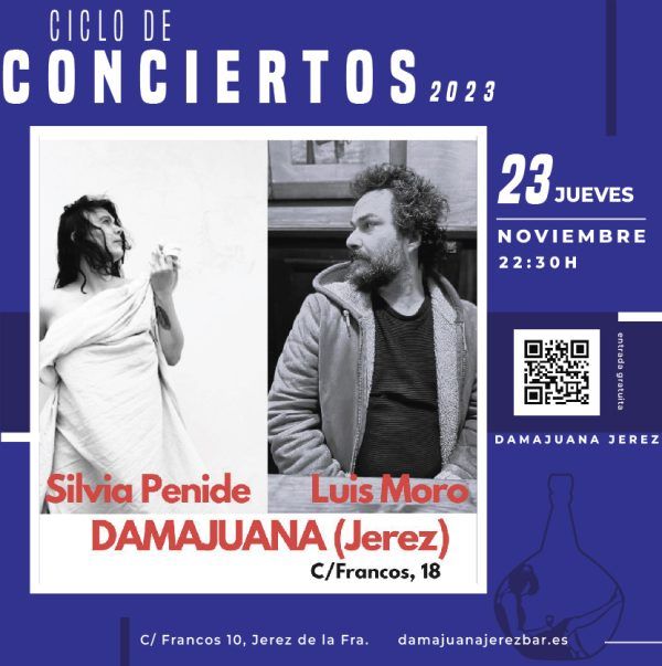 Concierto en vivo de Silvia Penide y Luis Moro, musica pop en Jerez de la Frontera