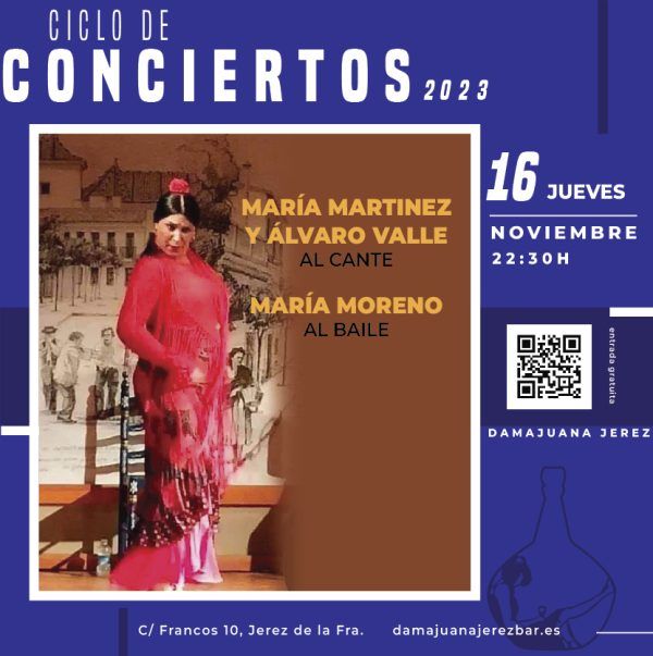 Flamenco en vivo y en directo en Damajuana Jerez Bar, Cante y baile