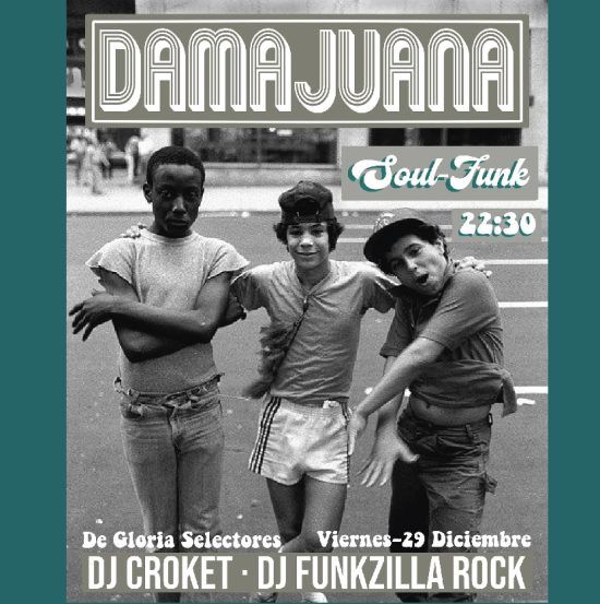 DJ de vinilos pinchan en directo en Damajuana Cafe Bar