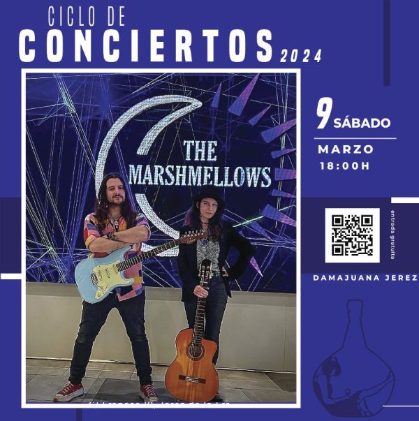 Damajuana Jerez Bar, concierto en vivo con The MarshMellows