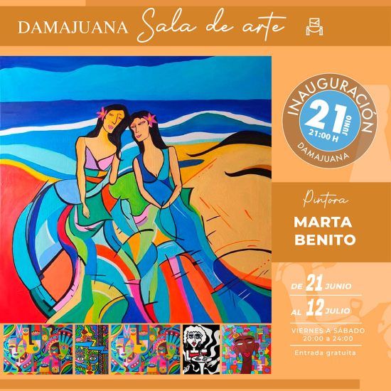 Exposición de pintura Marta Benito en junio-julio