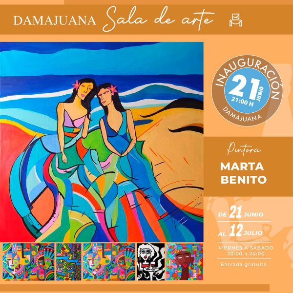 Exposición de pintura Marta Benito en junio-julio