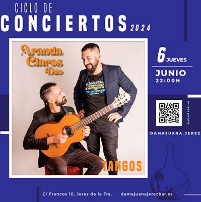 tango en vivo en Jerez local Damajauana cafe bar, día 6 de junio de 2024